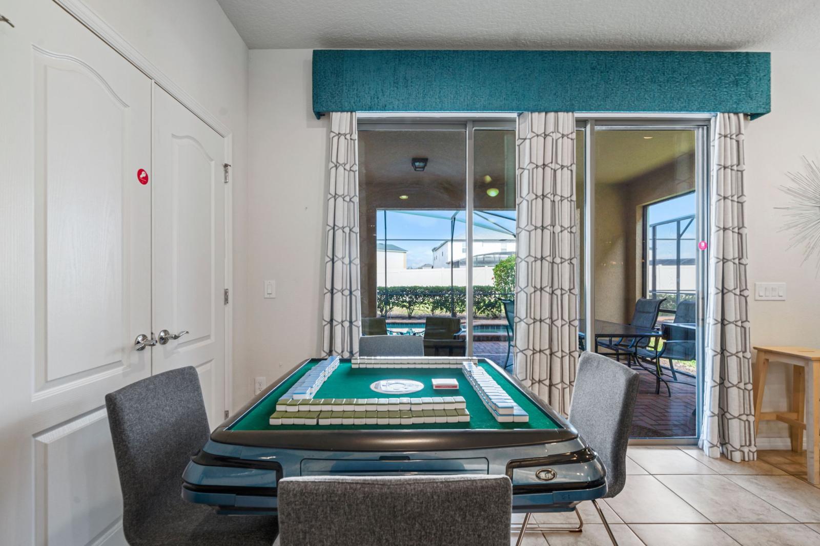Stylish Poker Table for Game Nights