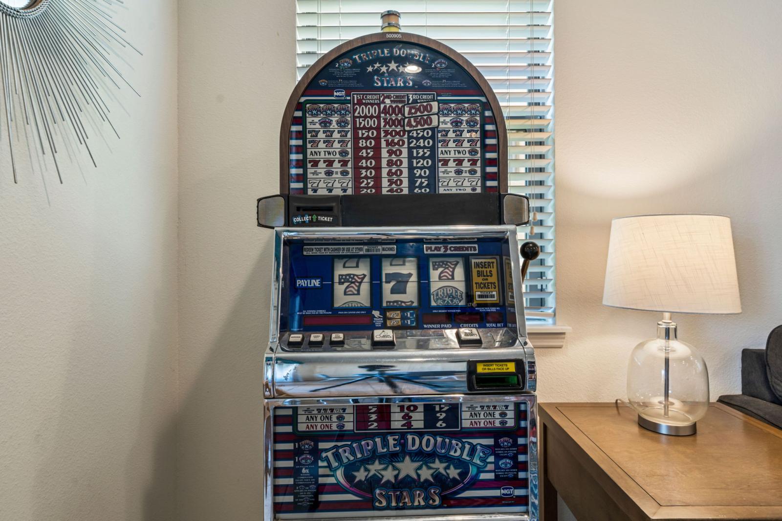 Vintage Slot Machine for At-Home Fun