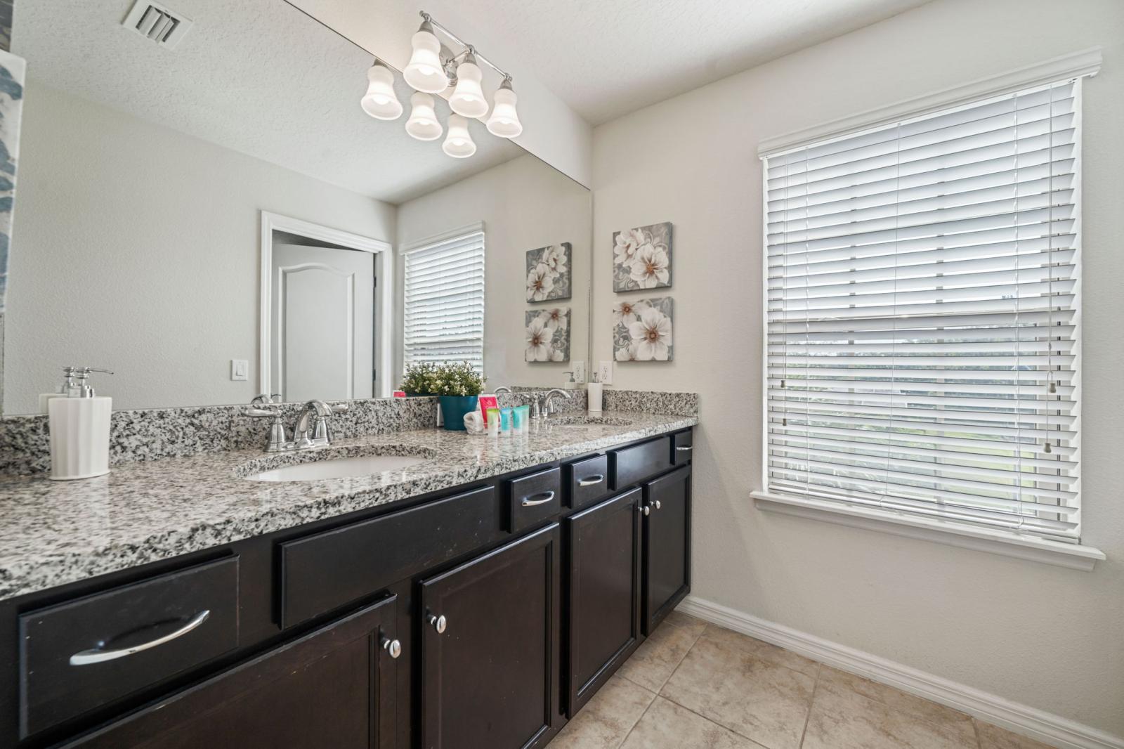 Bathroom 2 with a walk in shower