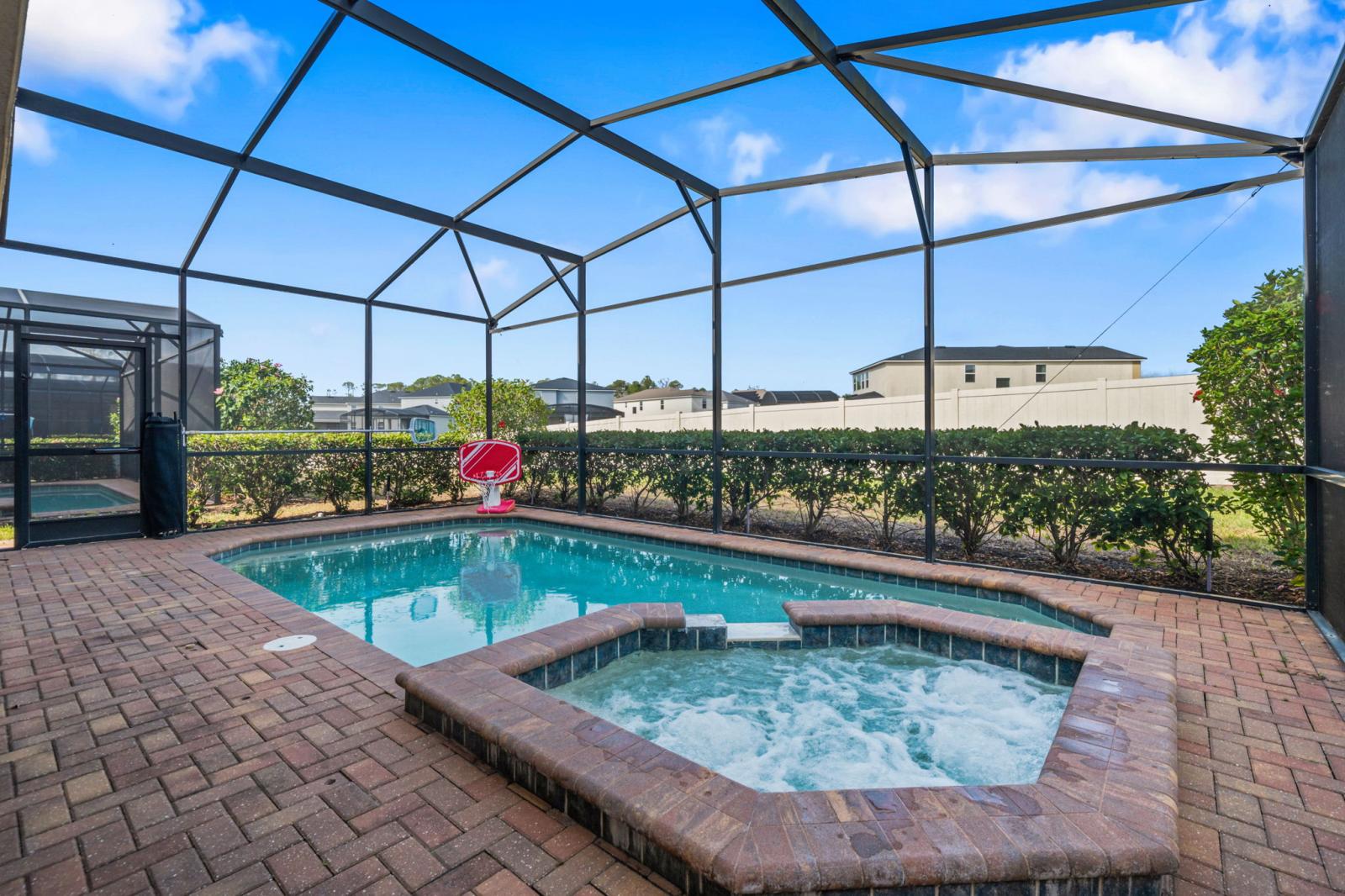 Private pool and spa