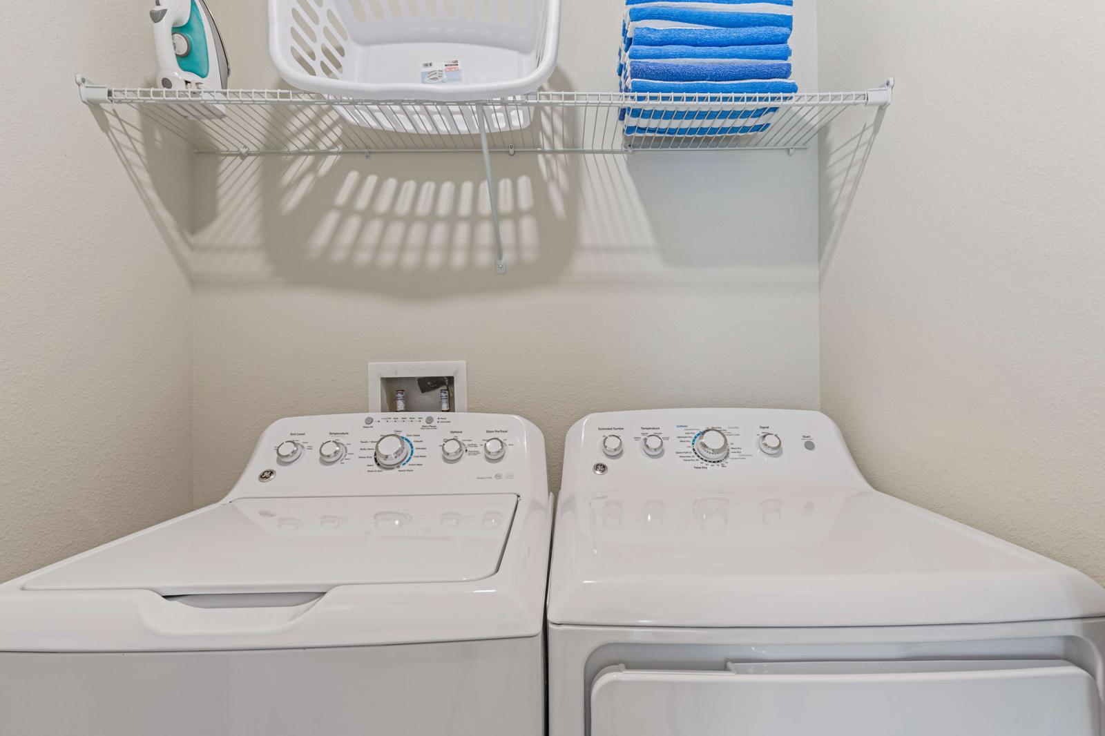 Free washer and dryer