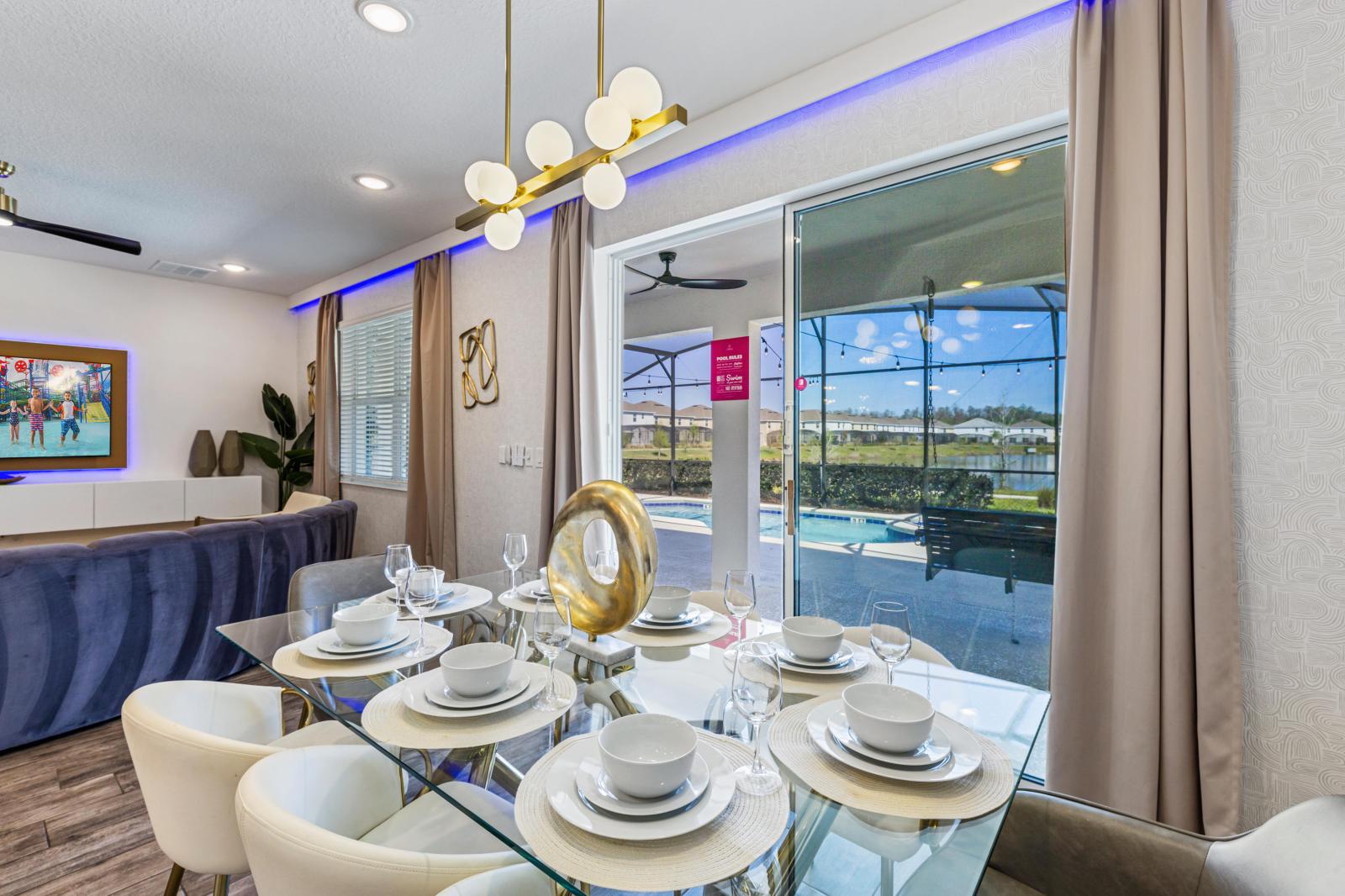 Stylish Dining area