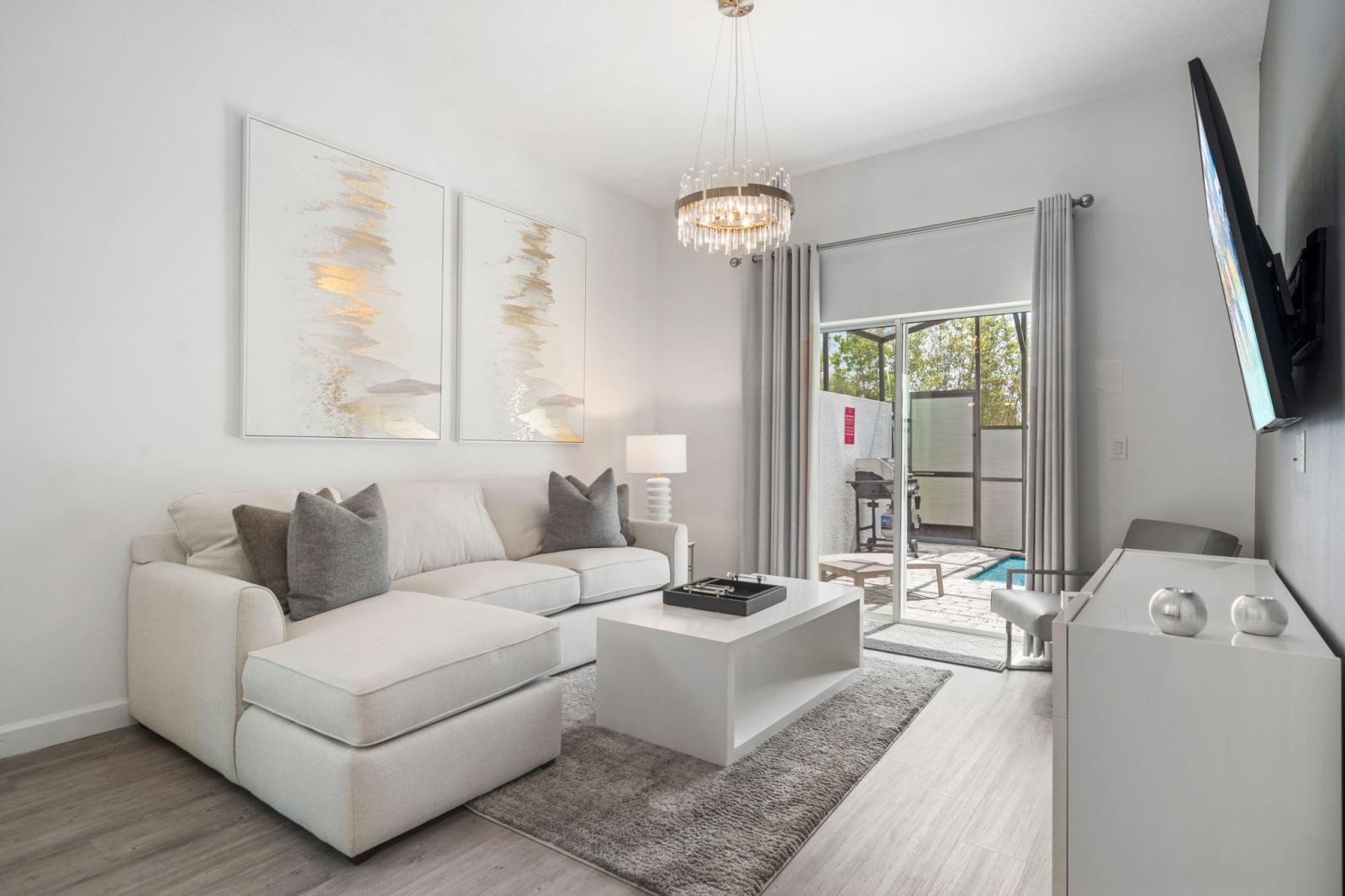 Open living area