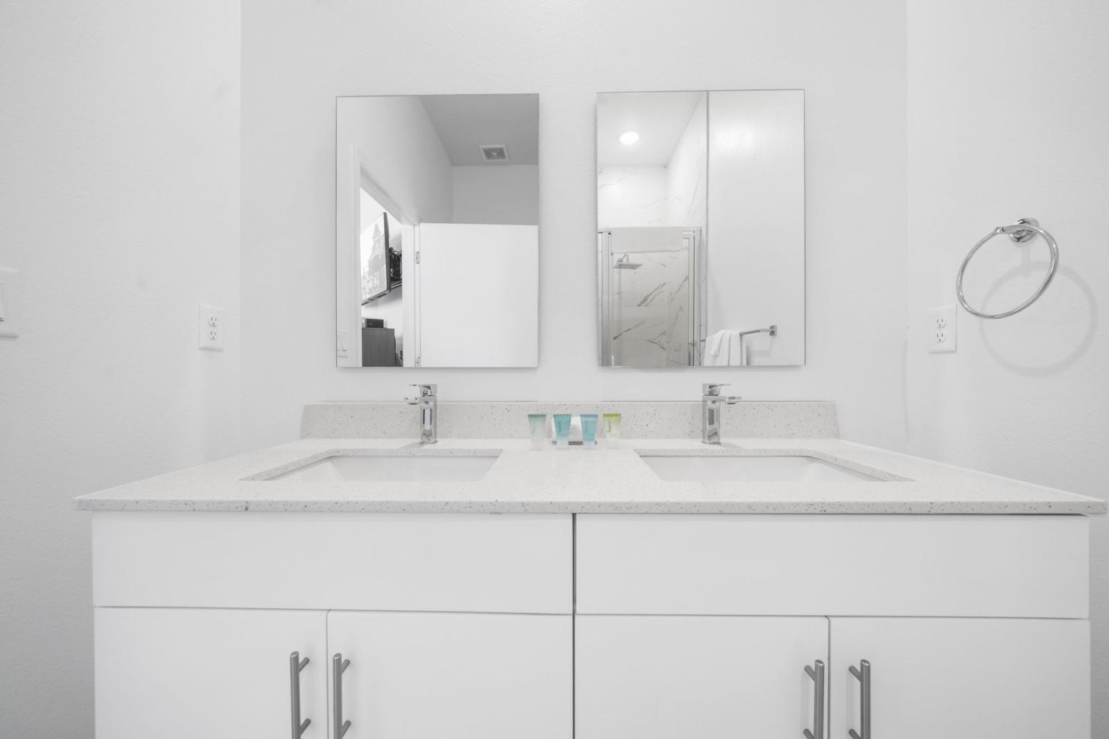 Bathroom 2 with a walk in shower