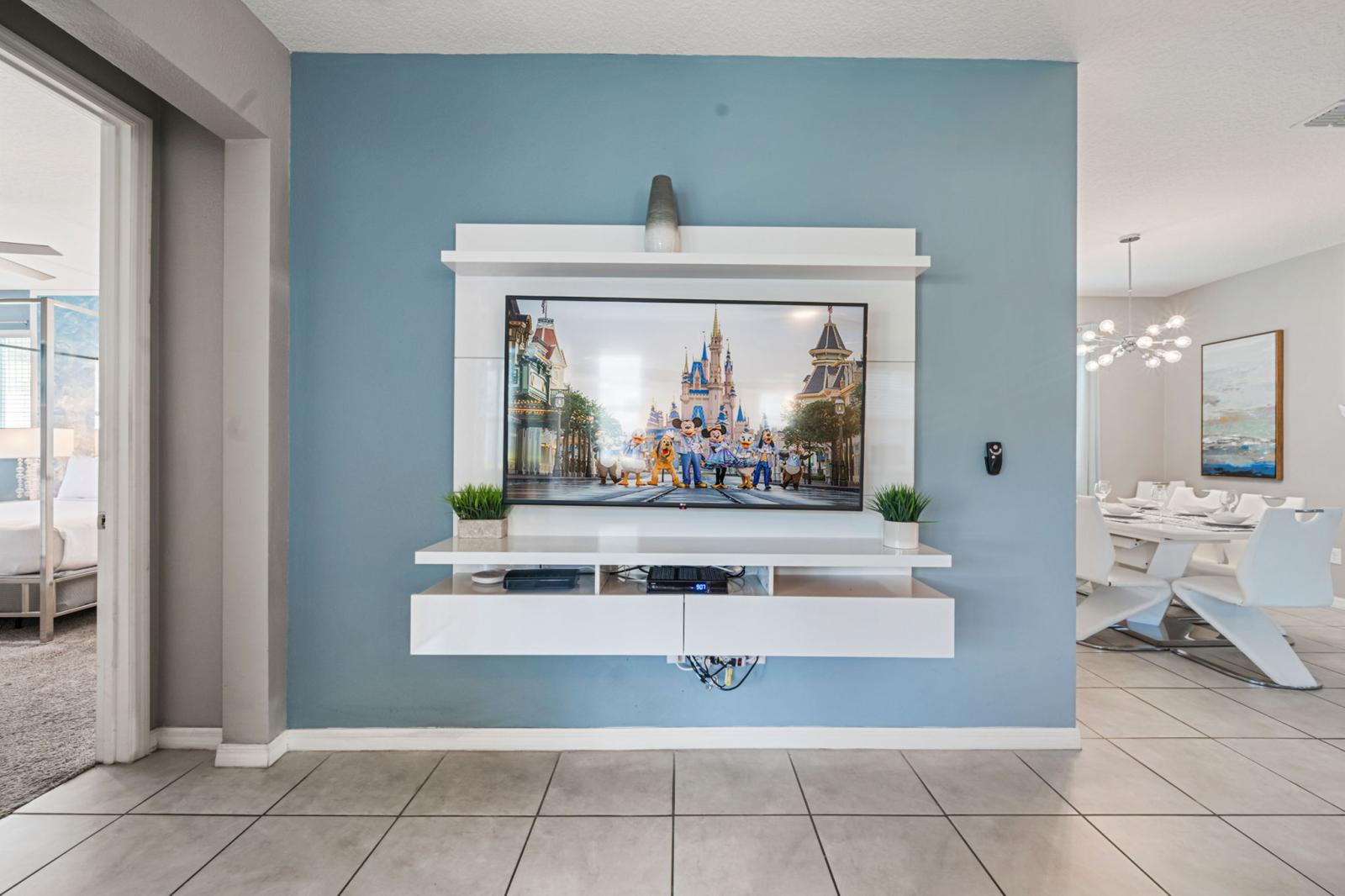Cozy open-concept living