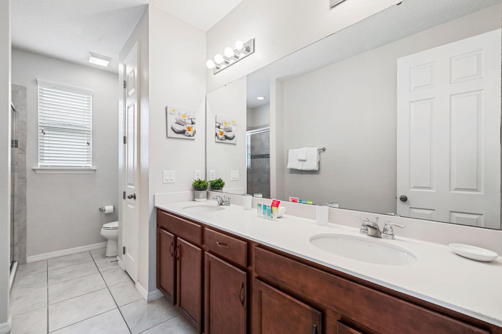 Bathroom 4 with a walk in shower