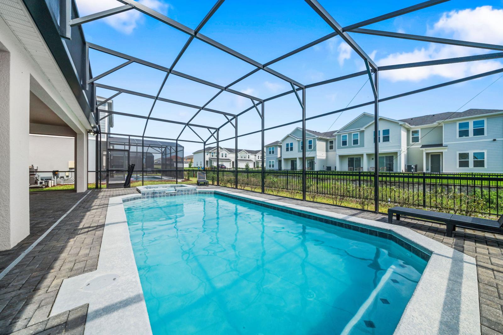 Private pool and spa