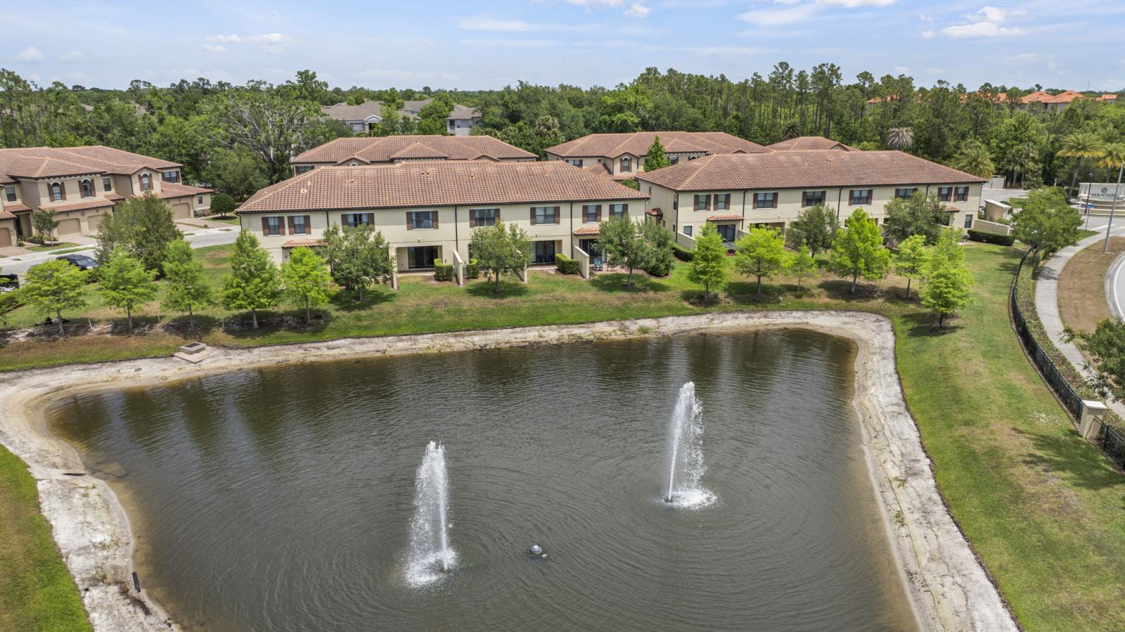 Lakeview Retreat at The Fountains Resort Orlando.