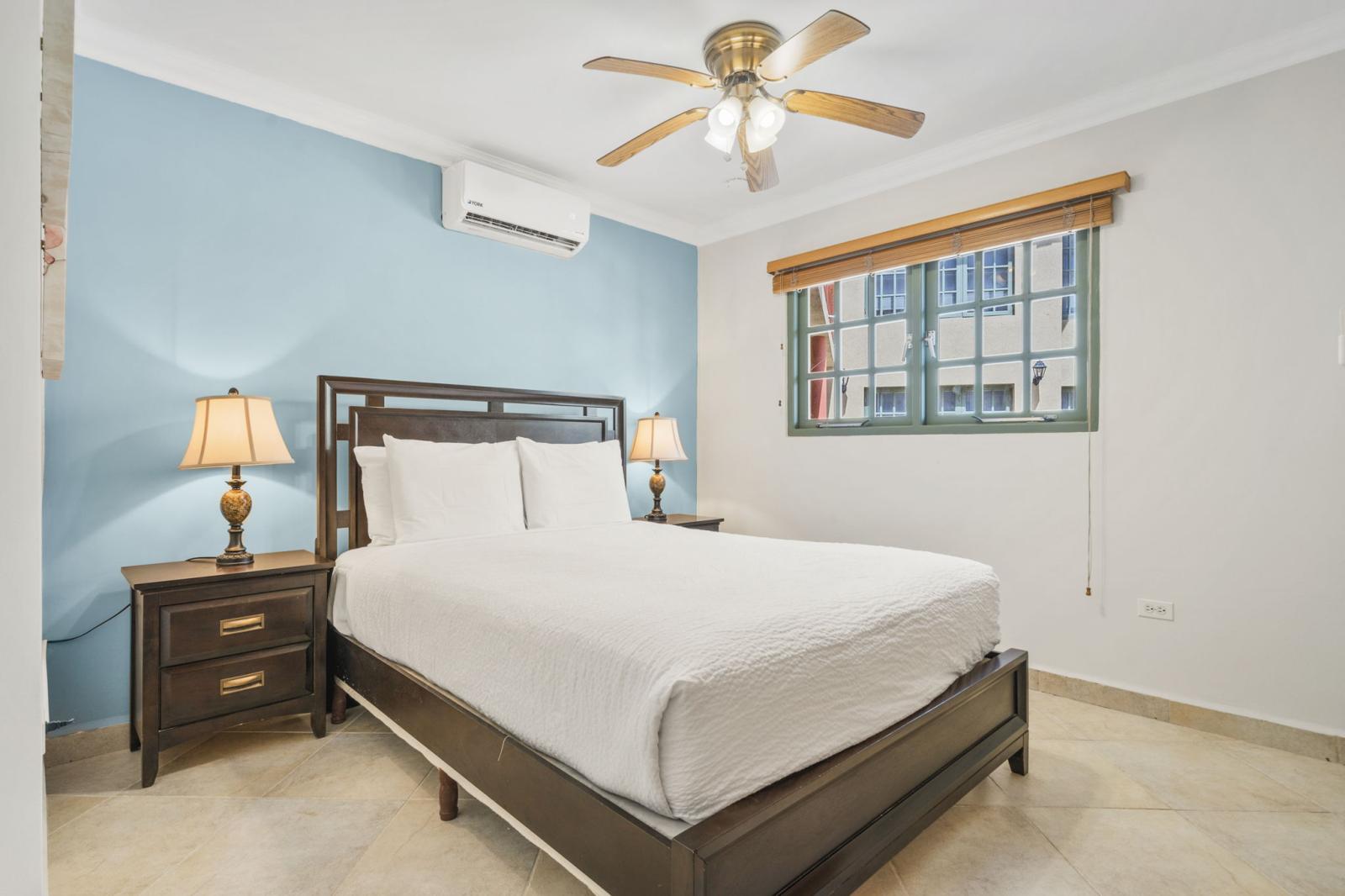 Bedroom 2 features a full size bed