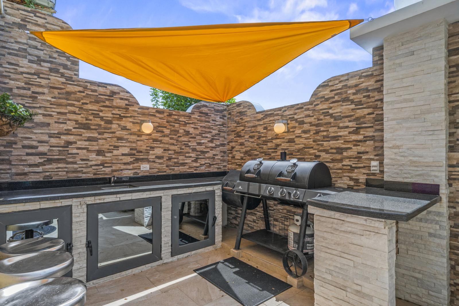 Outdoor kitchen