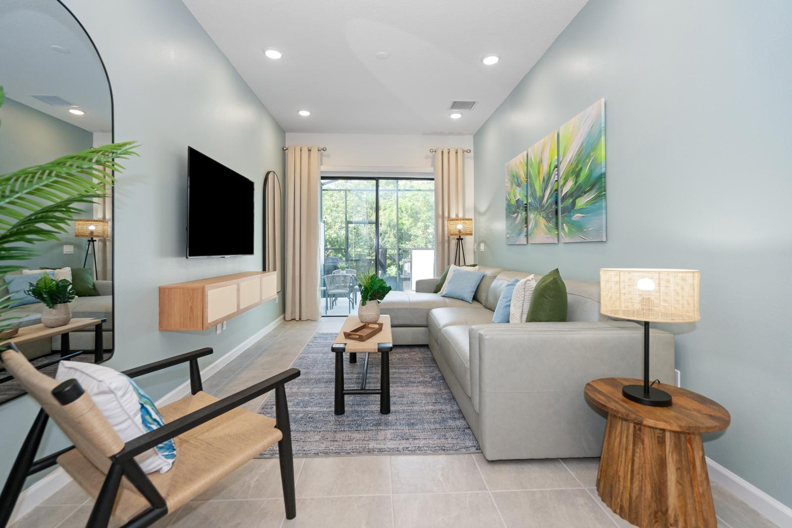 Open living area