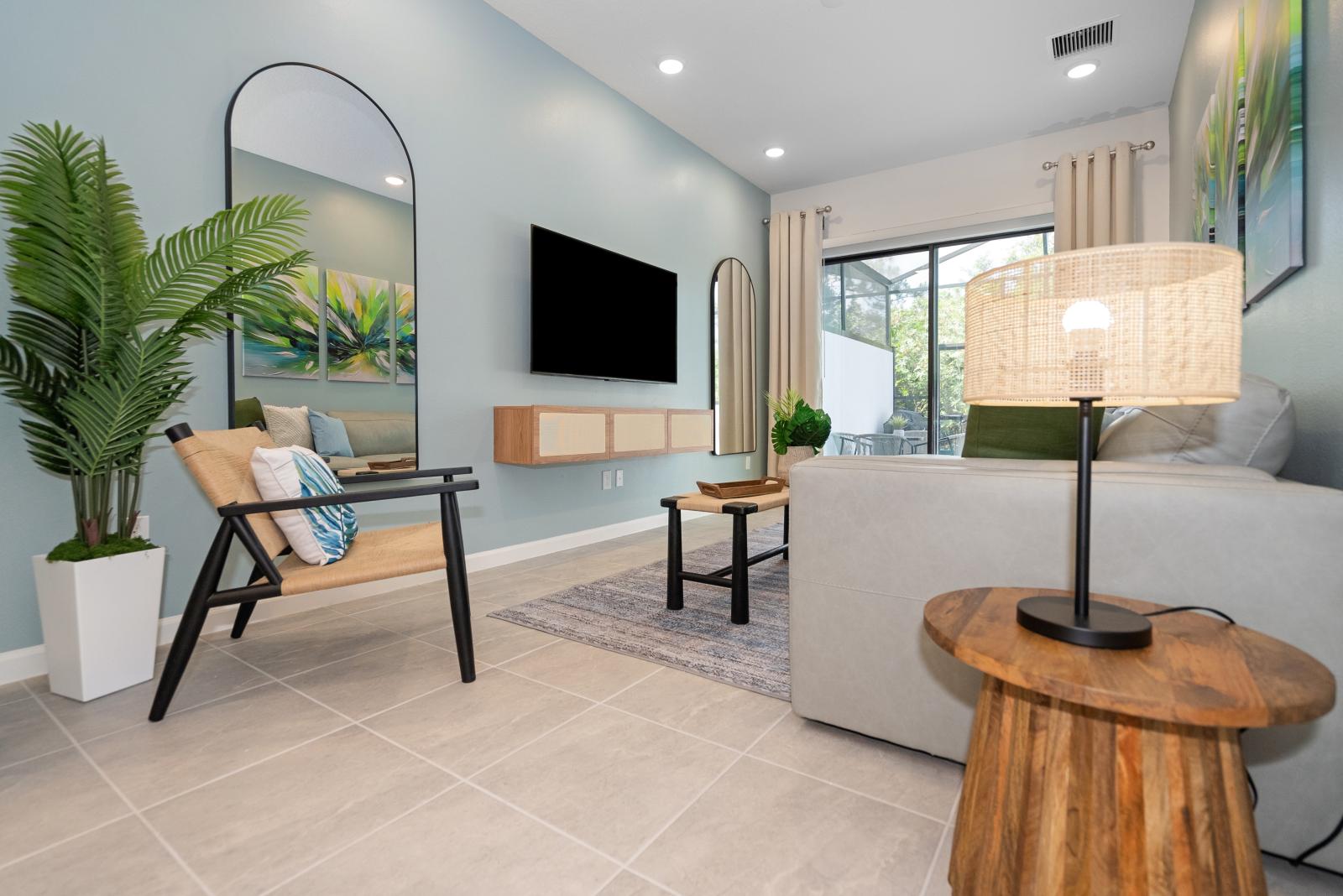Open living area