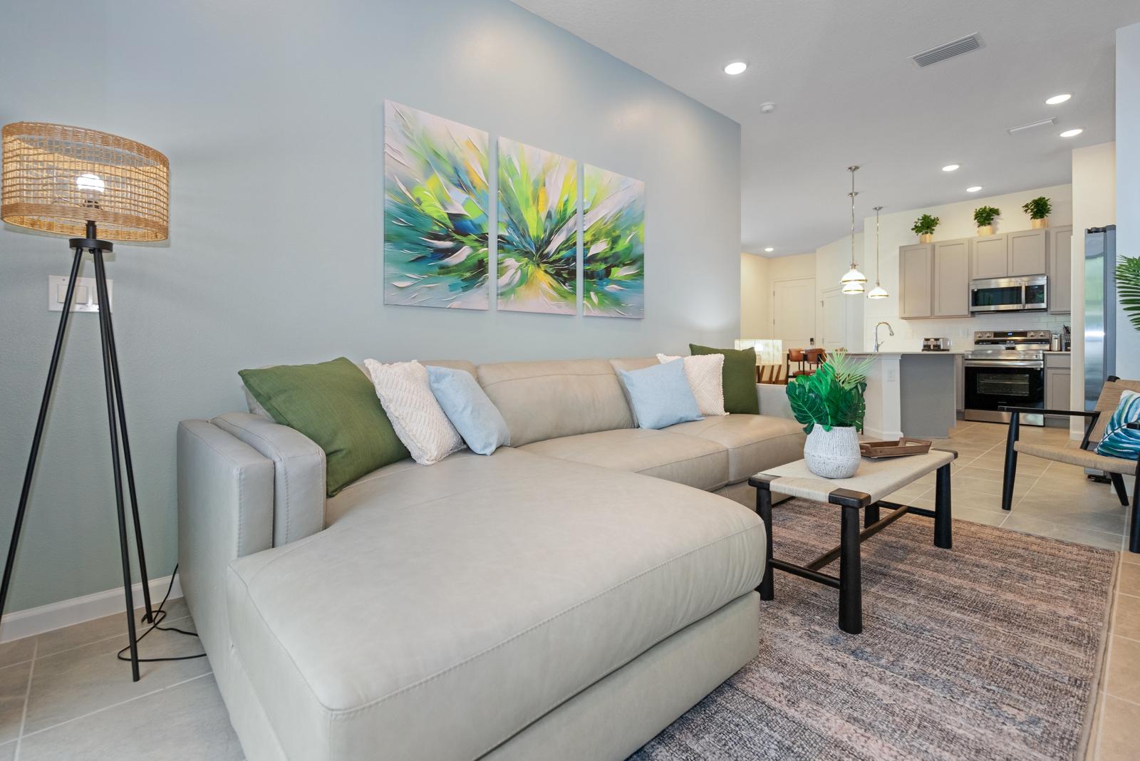 Open living area