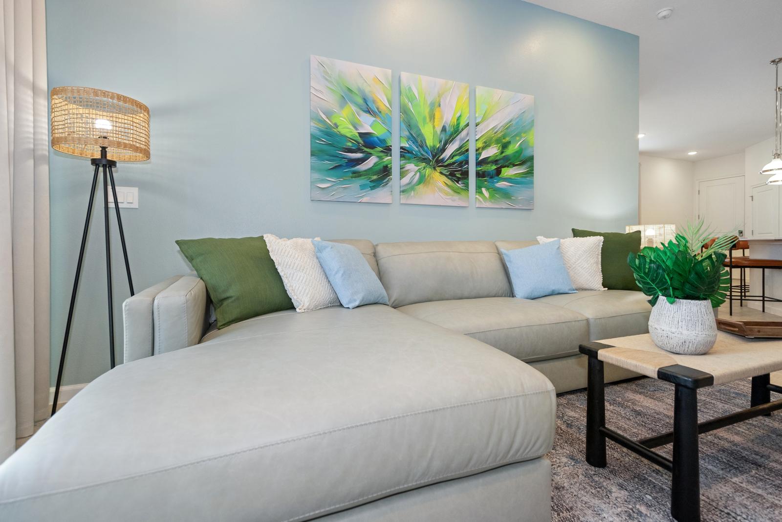 Open living area