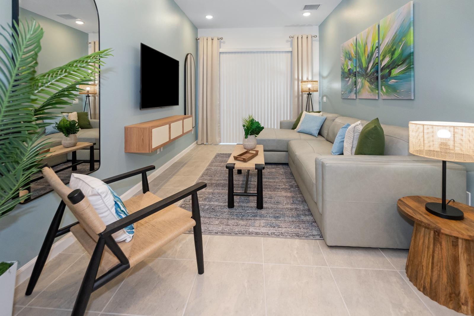 Open living area