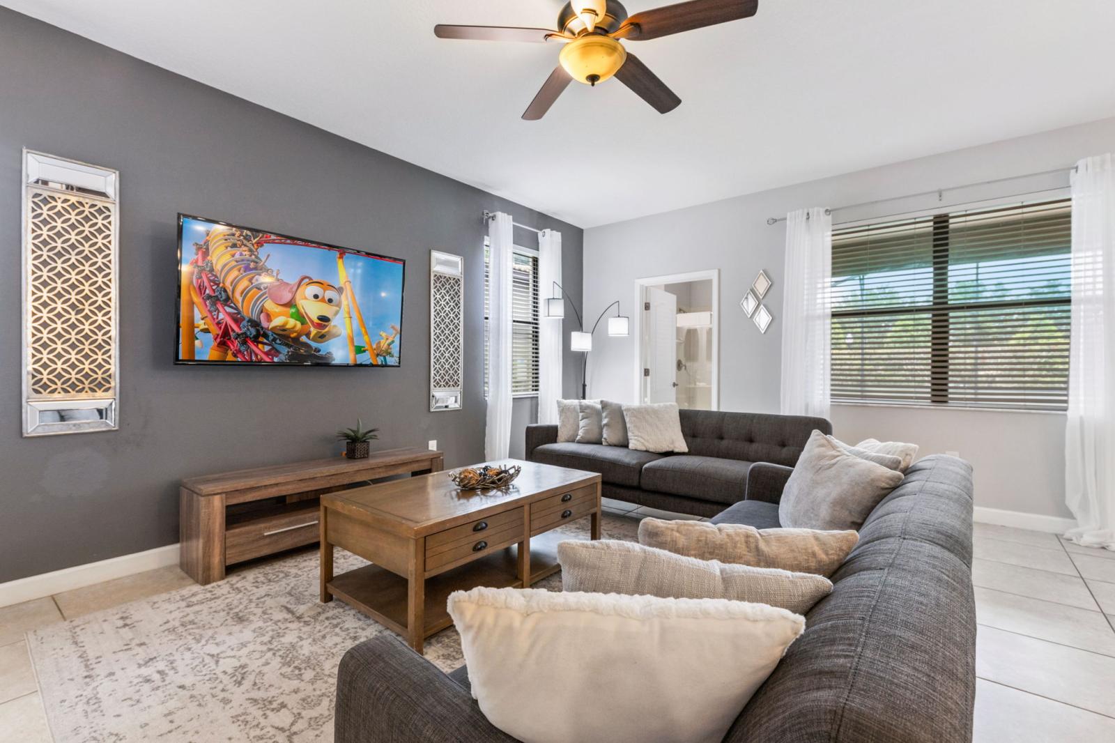 Open living area