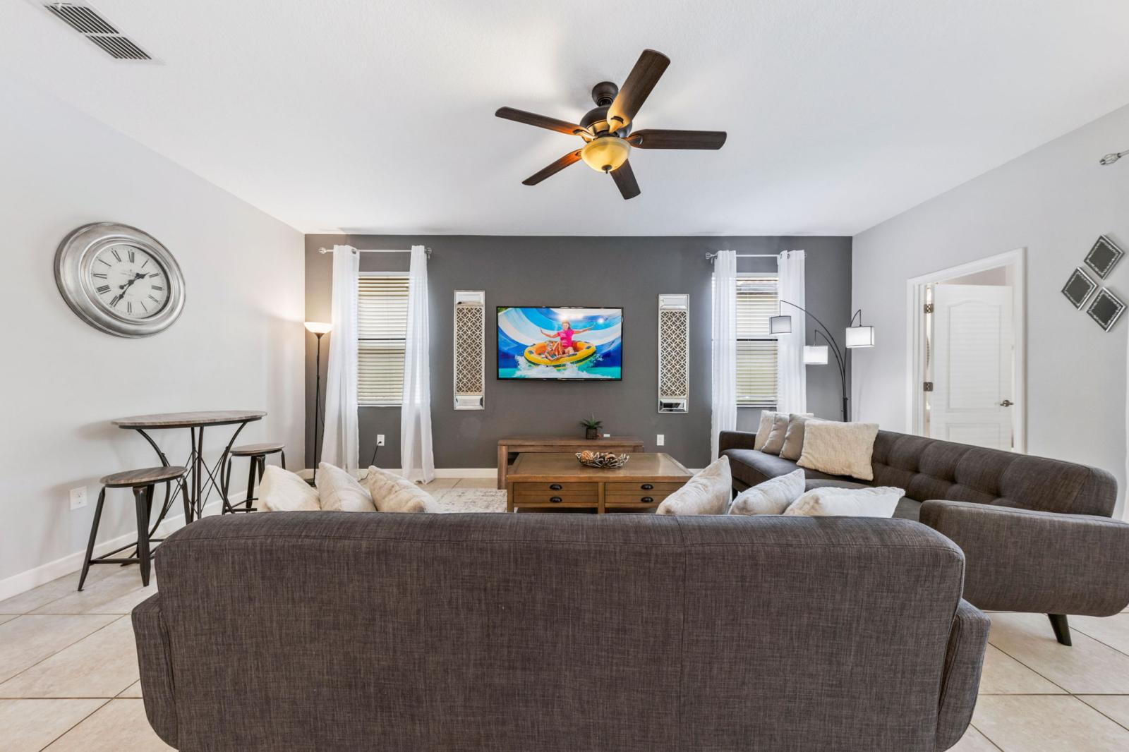 Open living area