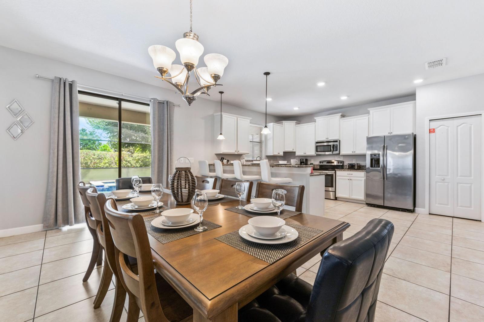 Dining area