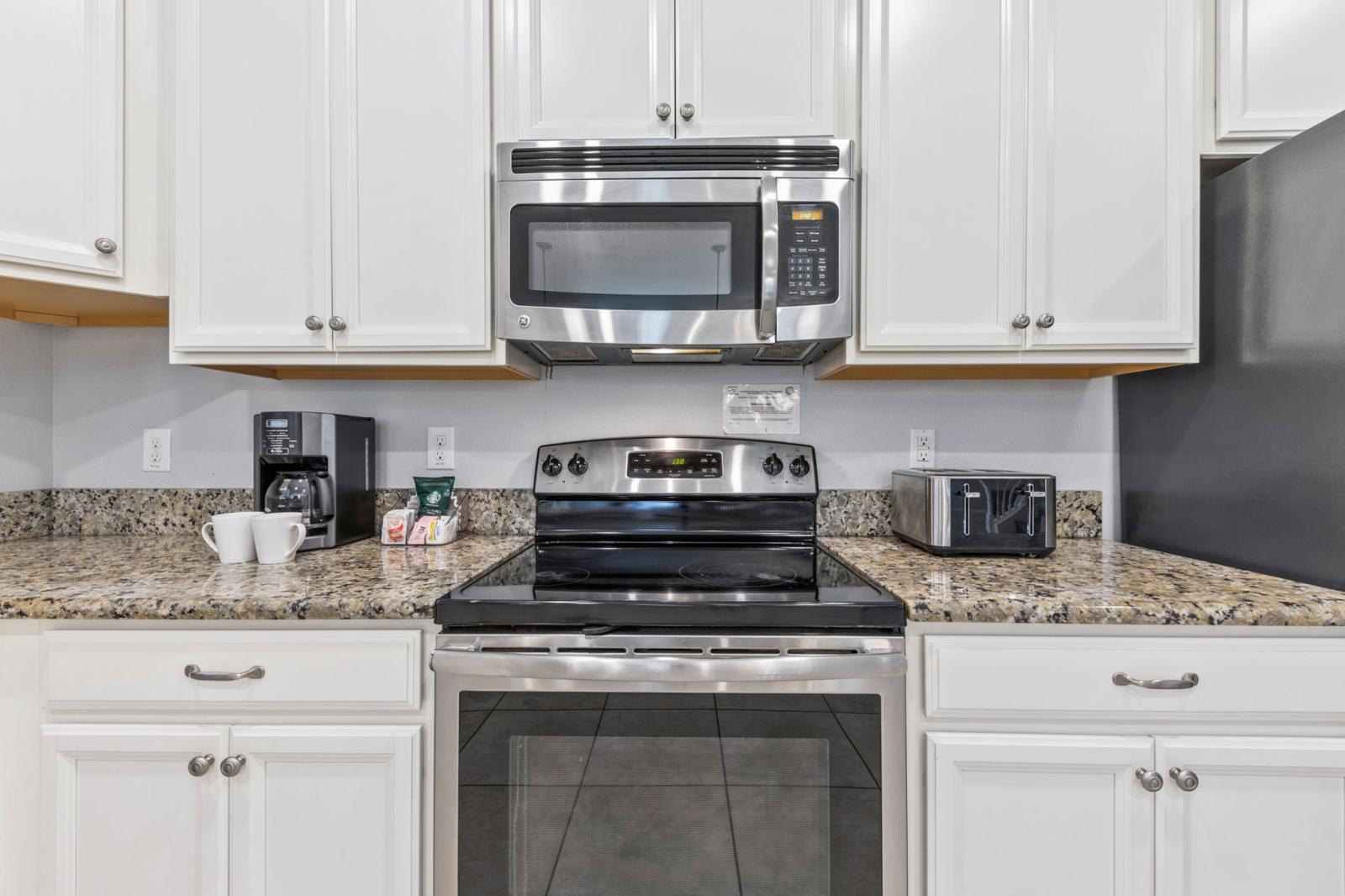 Fully equipped kitchen