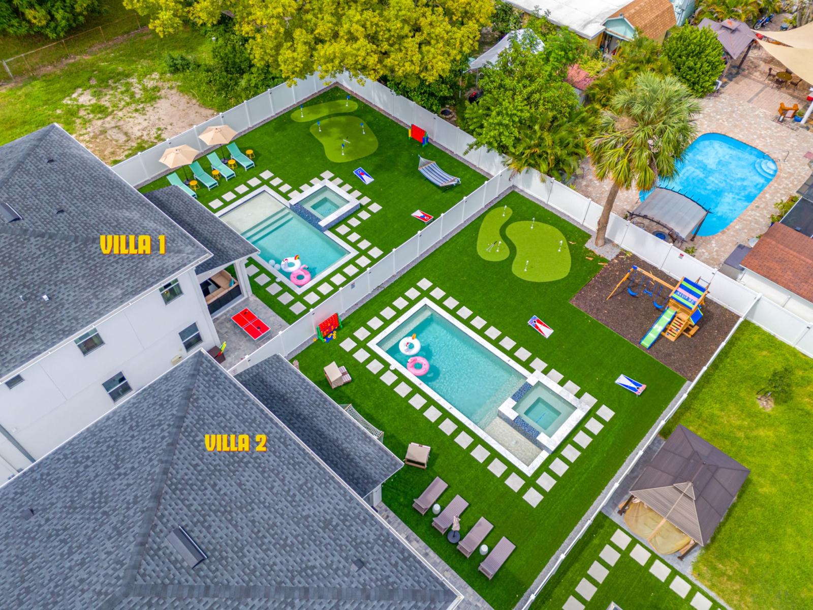 Villa 1 & 2