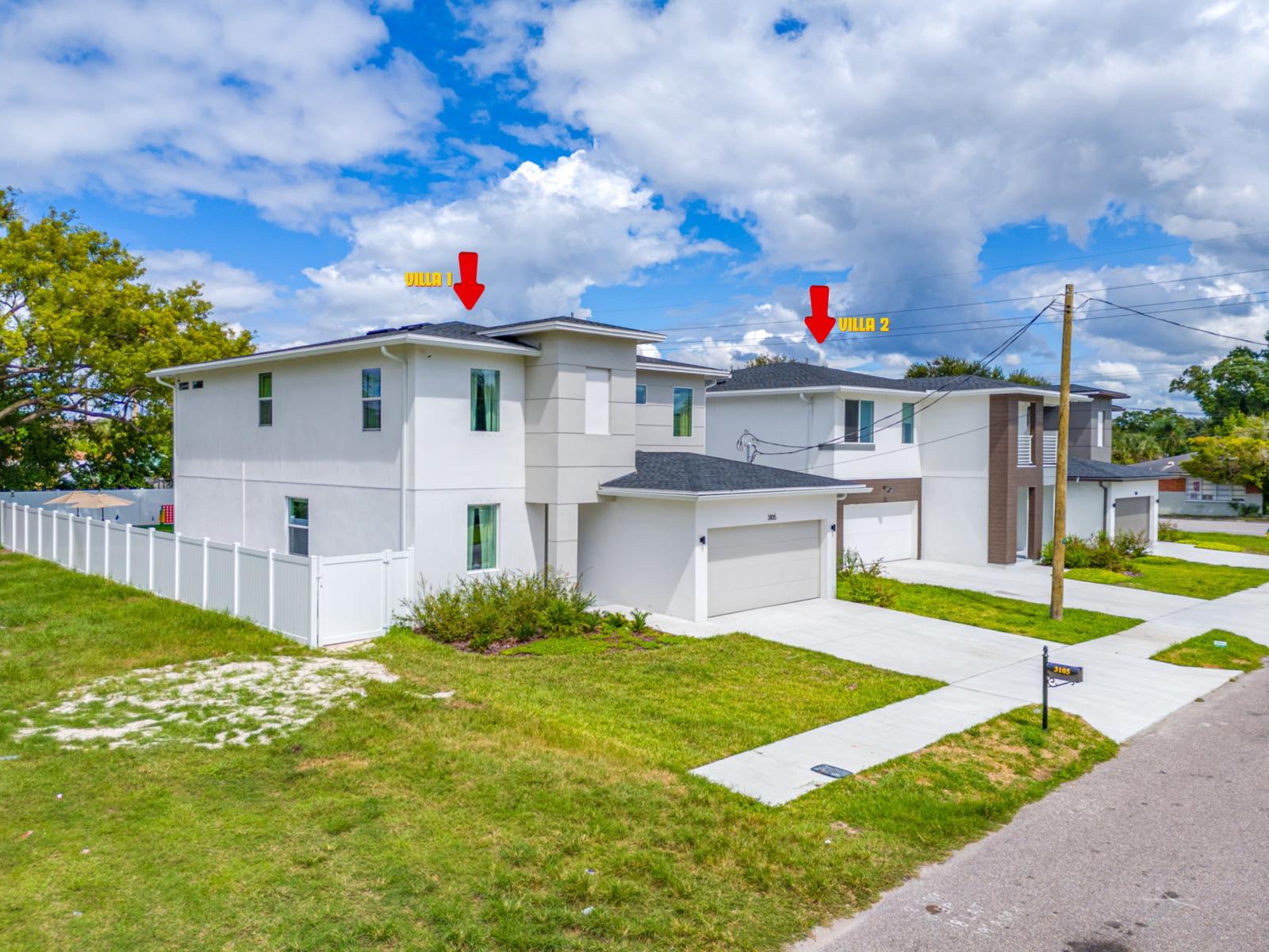 Villa 1 & 2