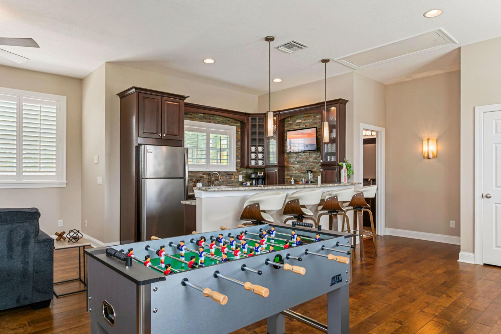Fantastic Game Room Suite on Upper Level
