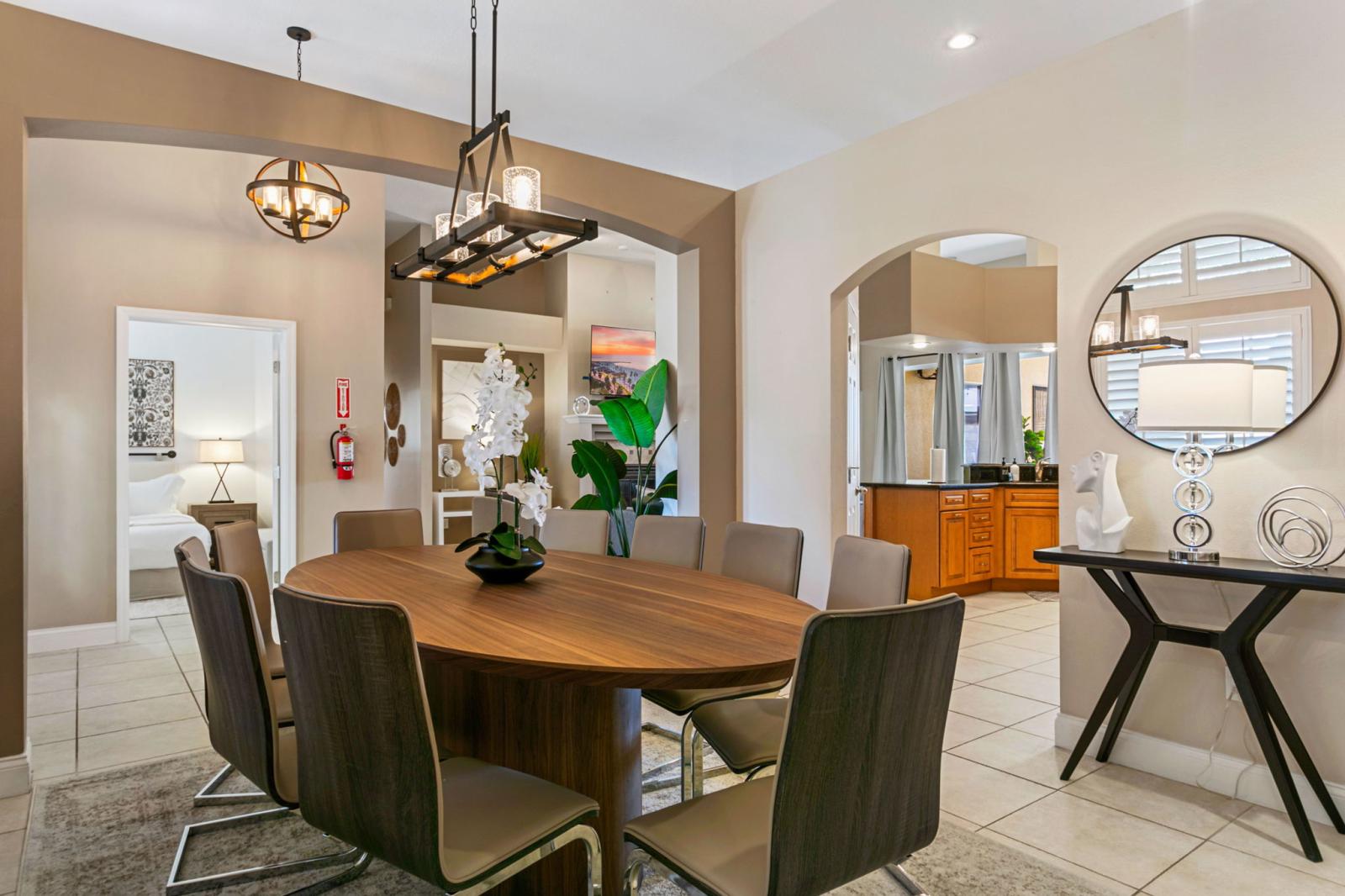 Dining area, perfect for any meal