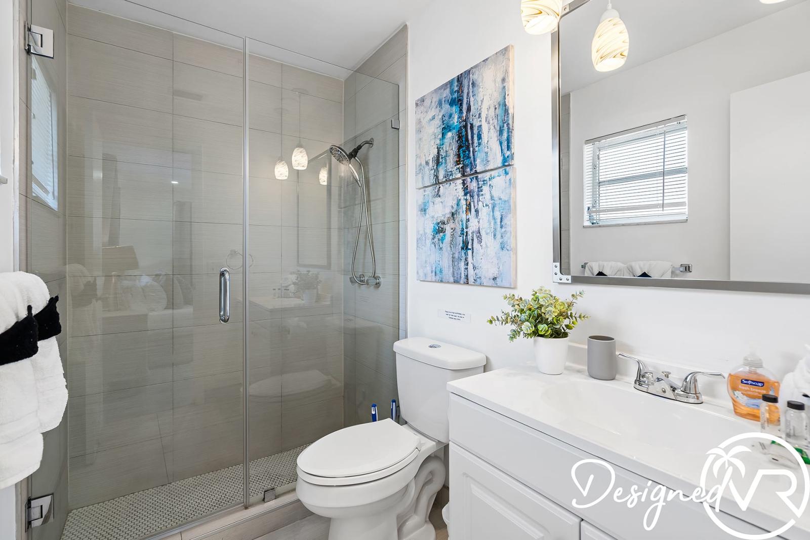 Master bathroom