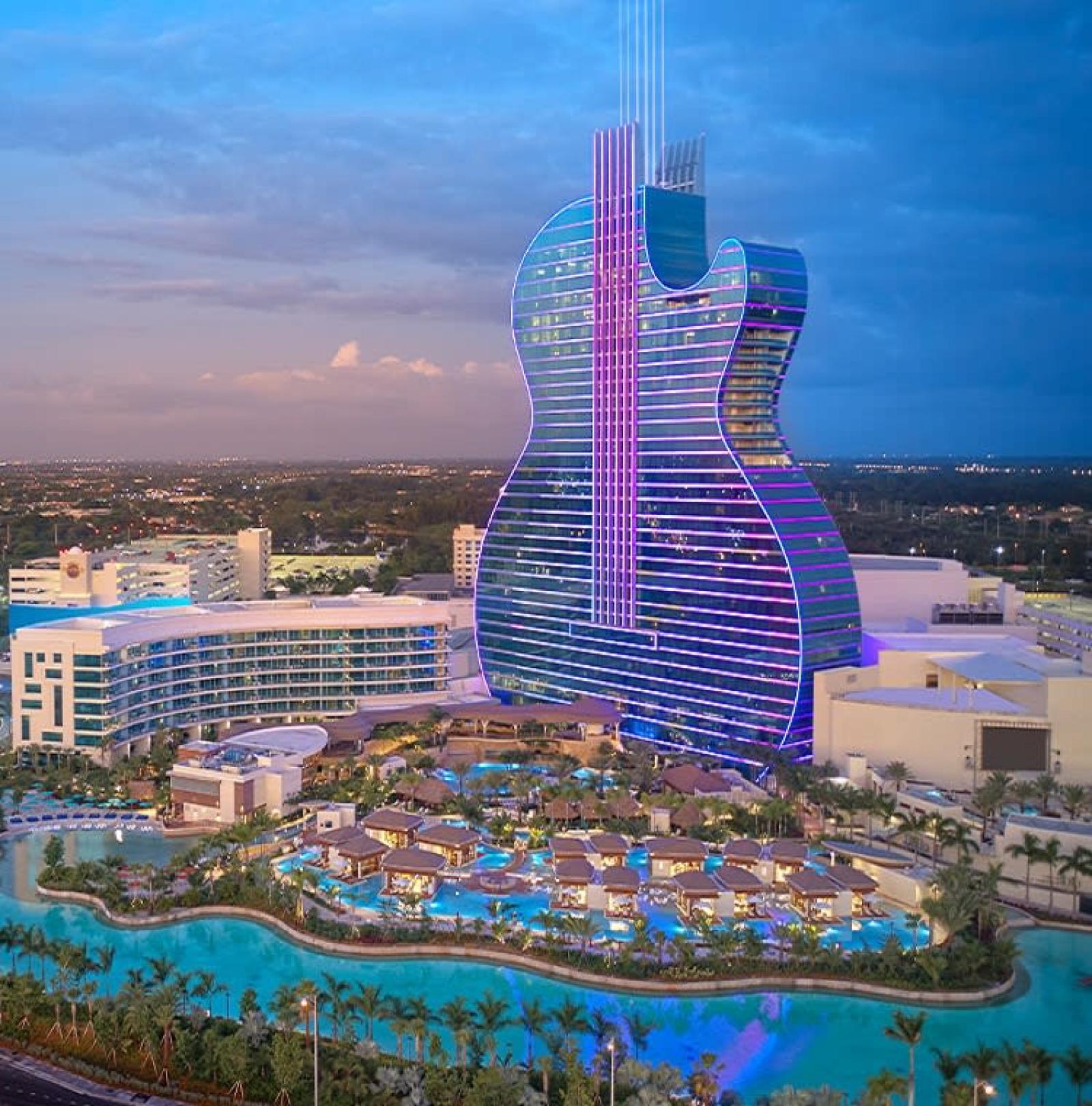 Close to the Hardrock Casino