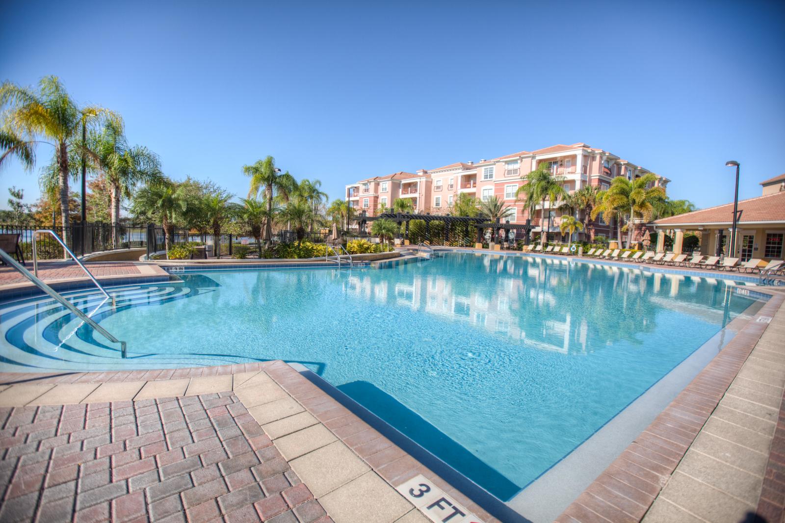 Vista Cay Resort Clubhouse pool