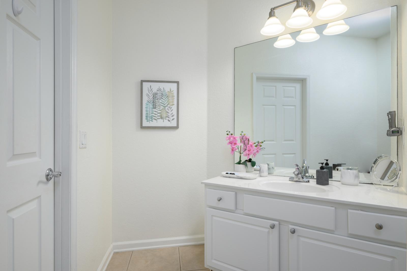 Master bathroom