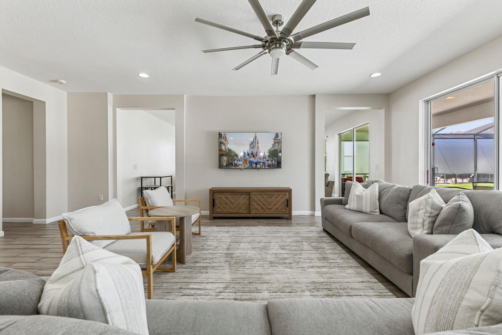 Open living area