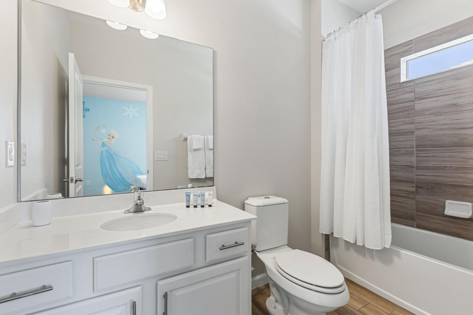 Bathroom 3 with a bathtub