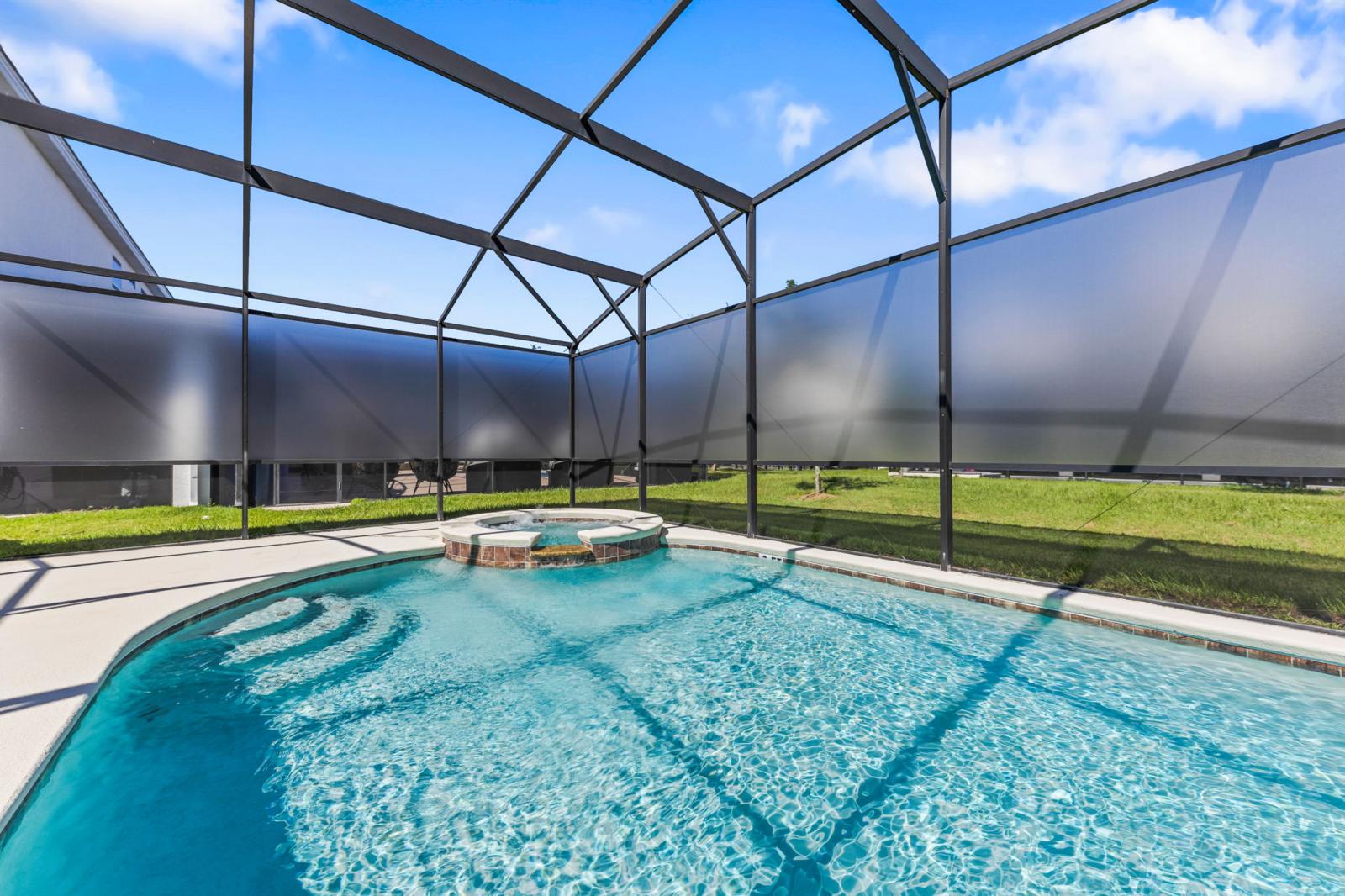 Private pool and spa
