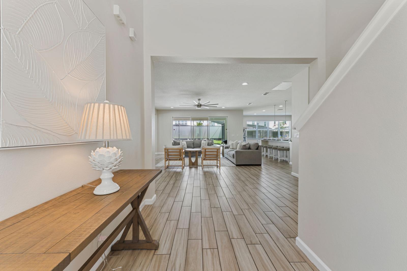 Home entrance foyer