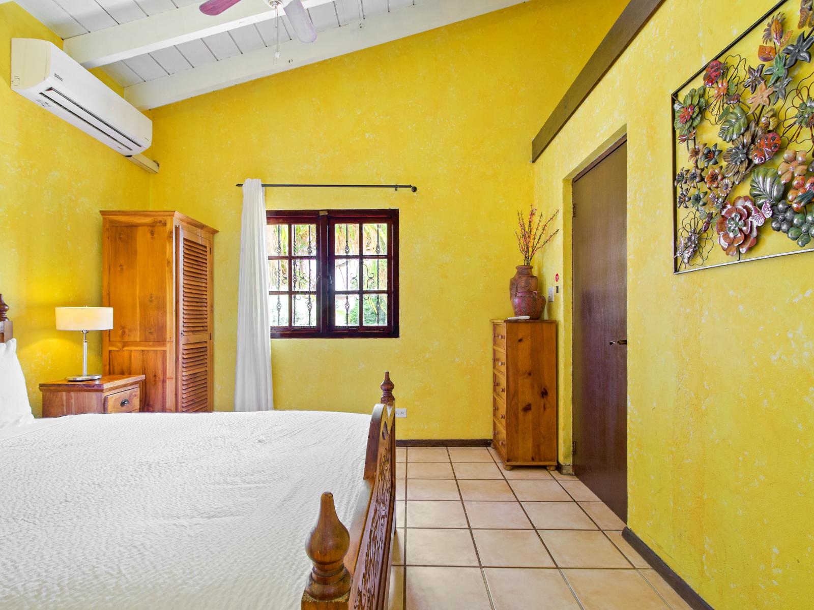 Your private sanctuary: the second bedroom offers a comfortable queen bed and ensuite bathroom for ultimate relaxation