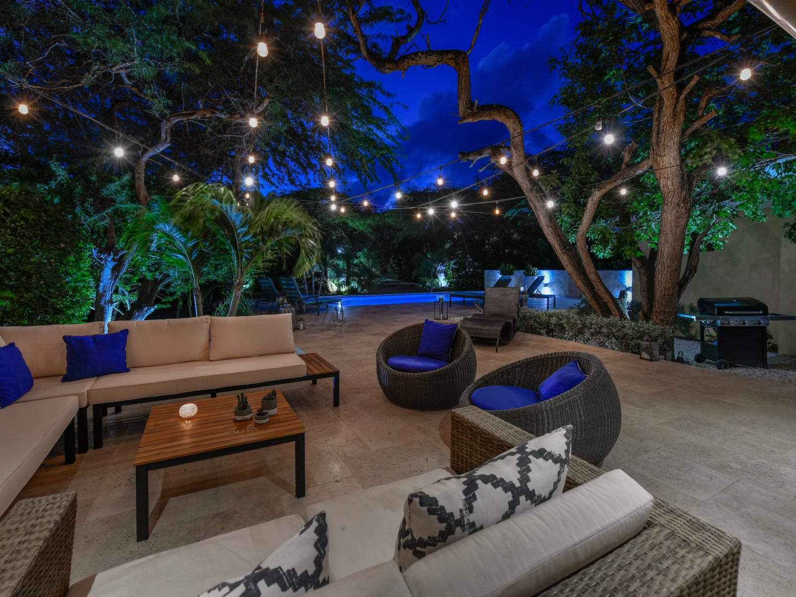 Experience the magic of our one-of-a-kind outdoor living space, where every moment is filled with comfort, beauty, and the joys of outdoor living.