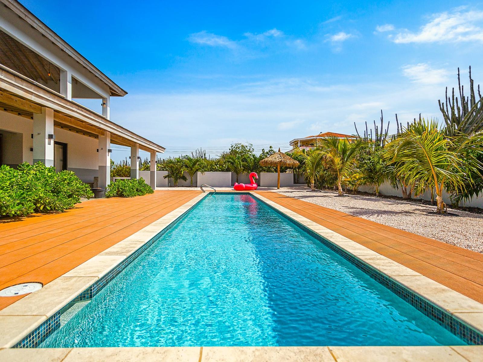 Dive into luxury with your own private pool, exclusive to our villa guests.