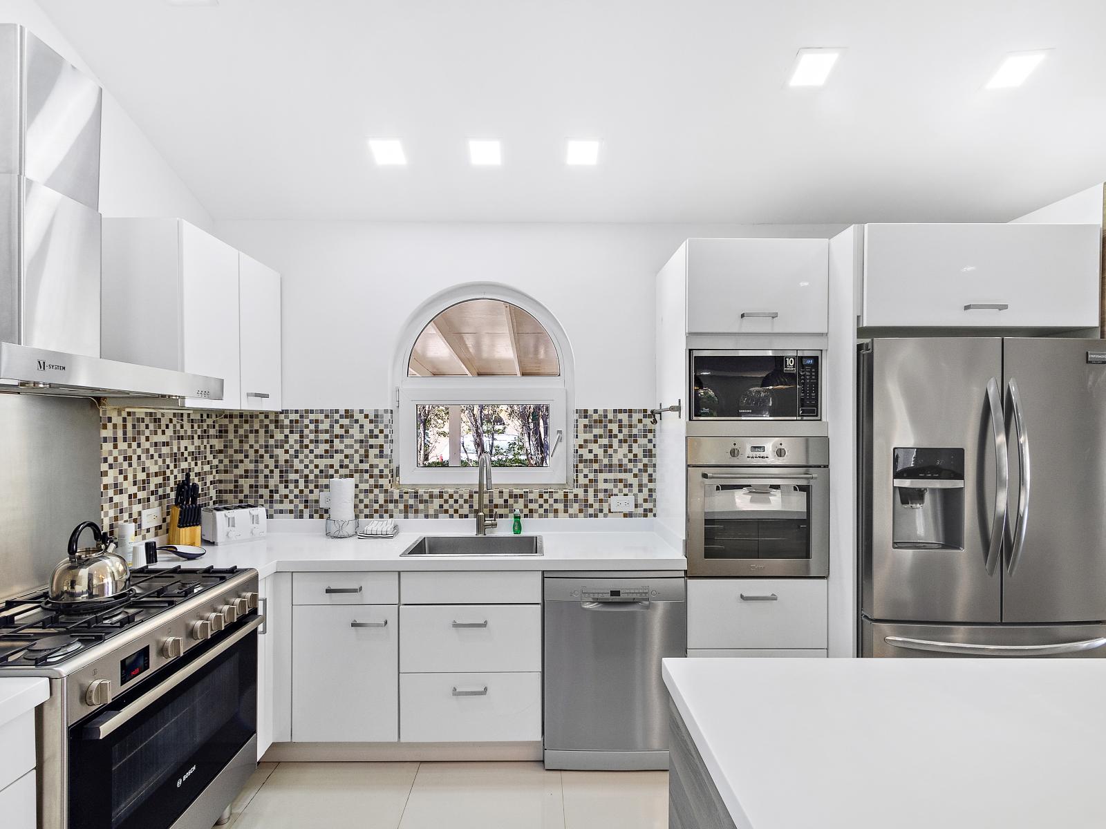 Kitchen perfect for making home cooked meals with loved ones