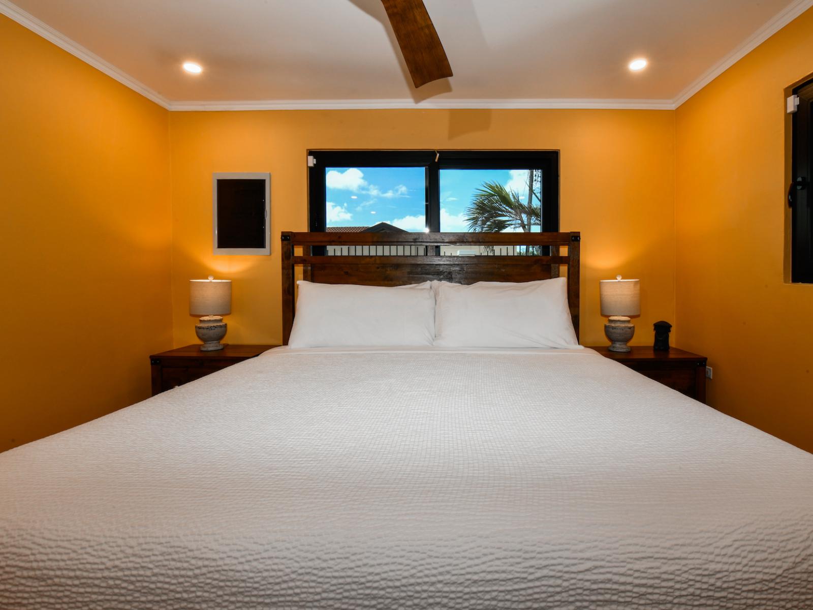 Unwind in our charming third bedroom, equipped with a queen bed.