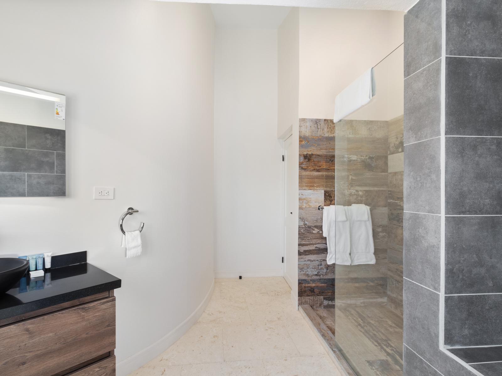 Convenience meets comfort on the second floor with Bathroom 2, ensuring easy access and functionality for your stay.