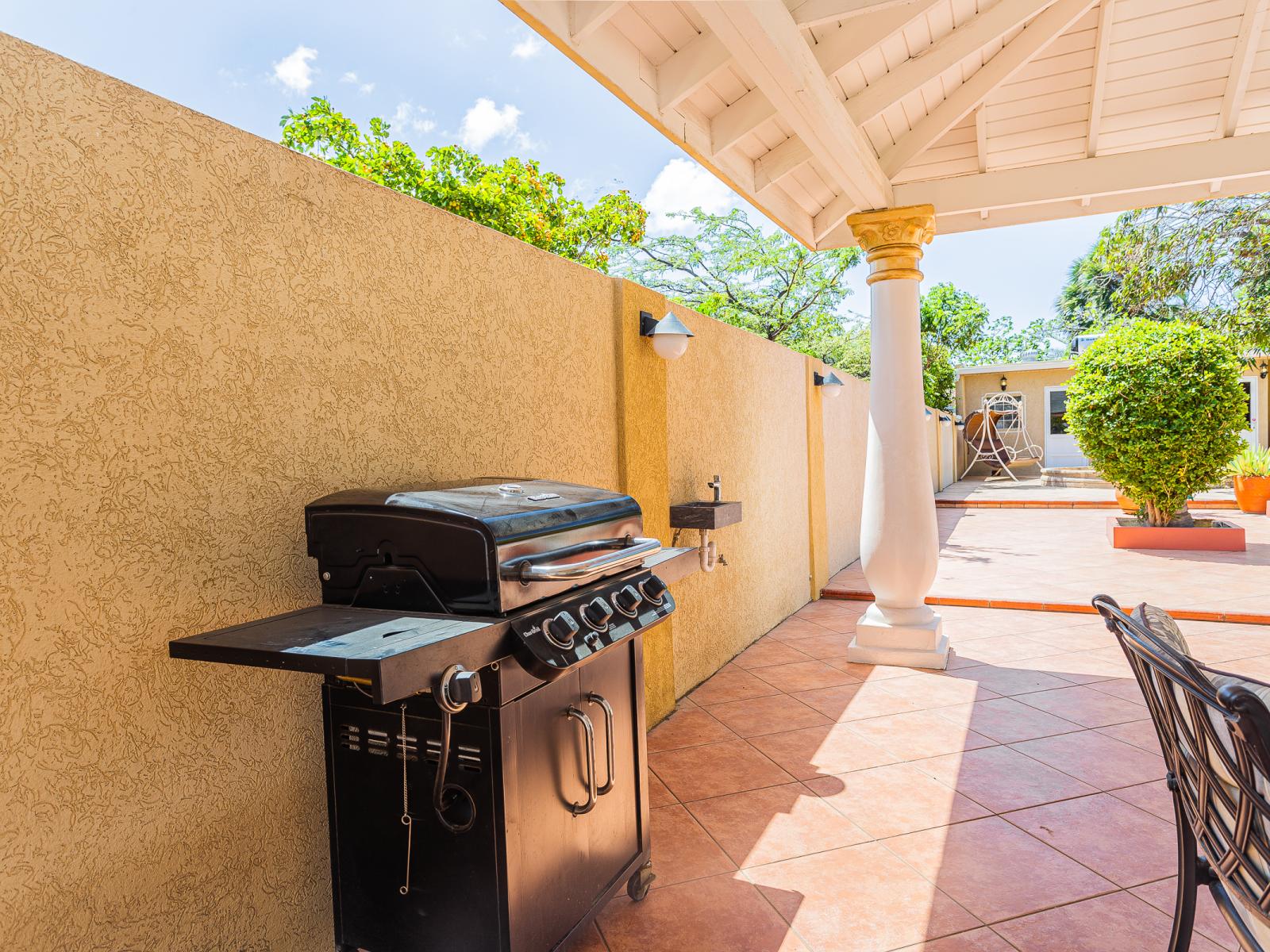 Fire Up Flavorful Memories: Enjoy the Convenience of Your Own BBQ Grill, Perfect for Grilling Up Delicious Meals and Creating Unforgettable Moments.