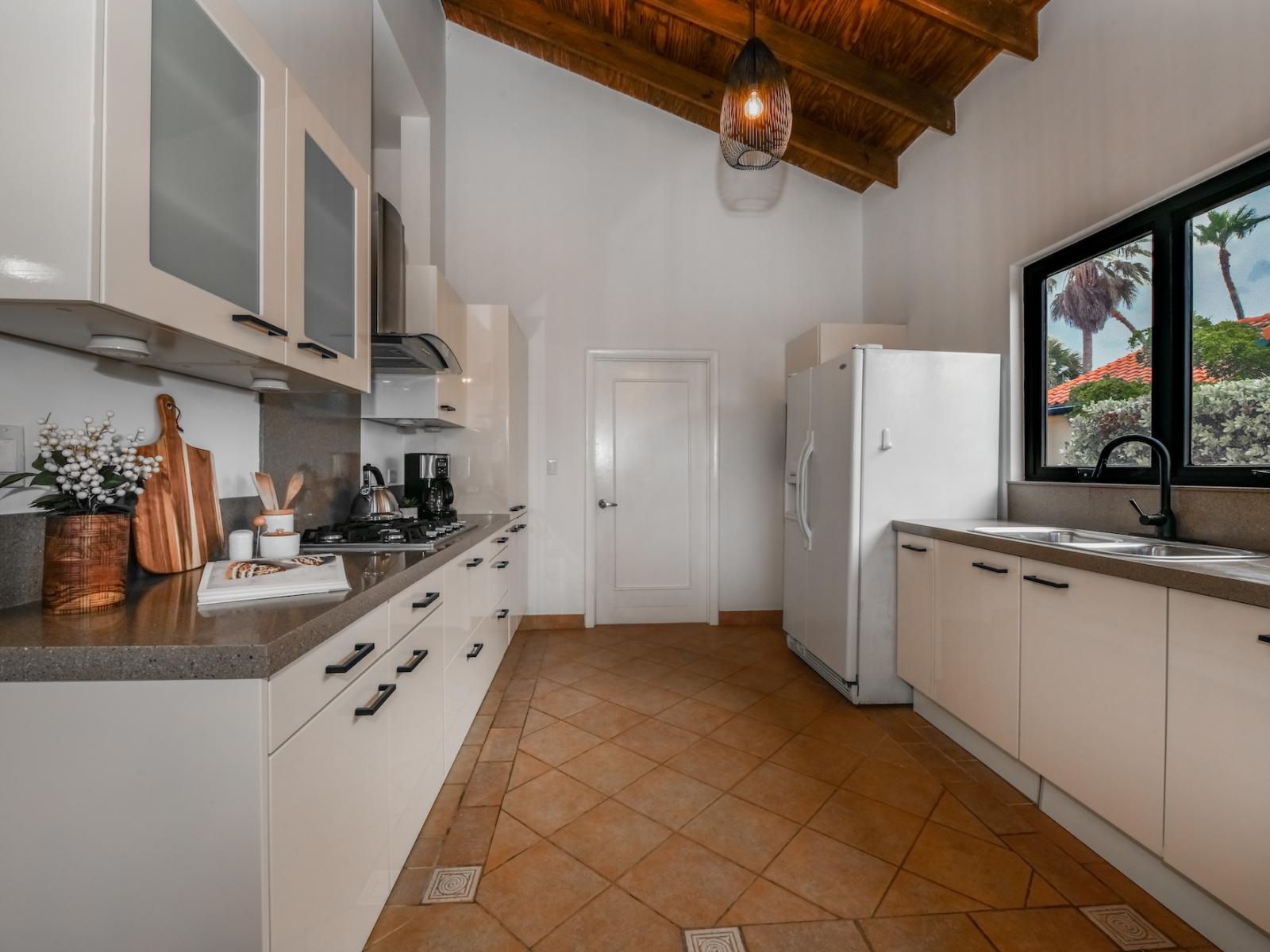 Kitchen perfect for spending quality time cooking with family