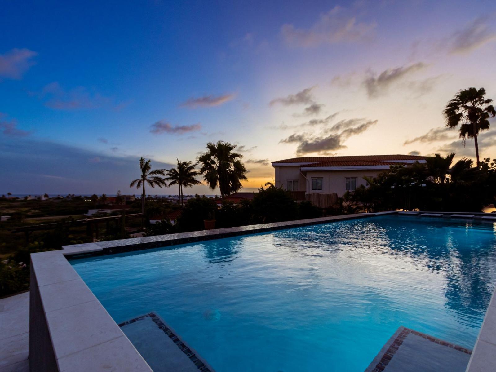 Great backyard for spending days by the pool