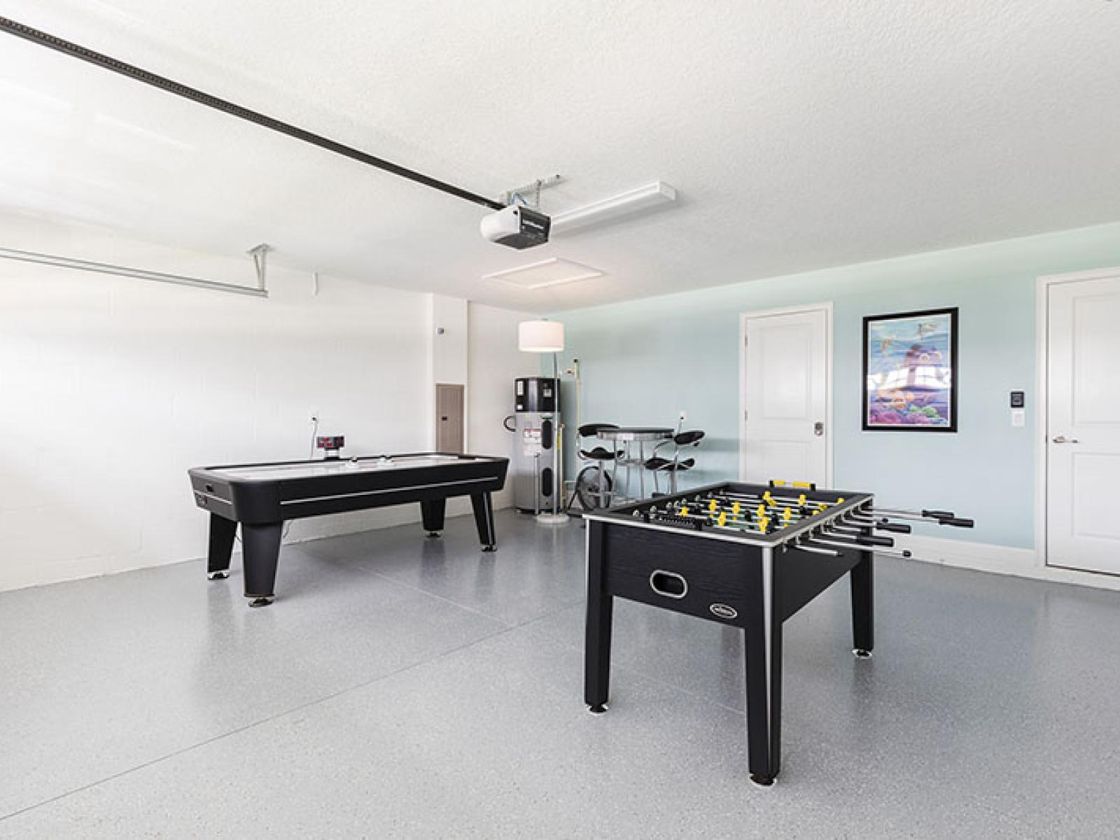 Fun Game Room of the Home in Davenport Florida - Enter the ultimate entertainment hub where fun knows no bounds - Our game room offers a plethora of activities and excitement