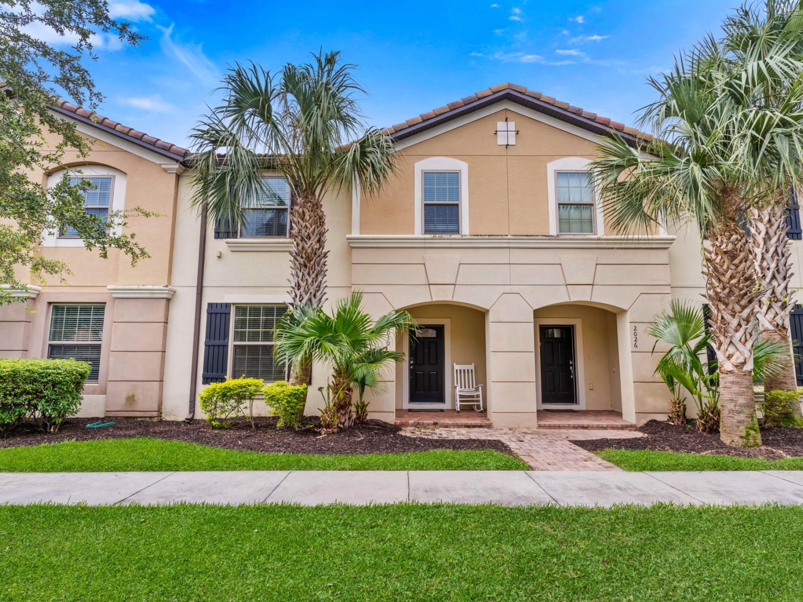 Townhome exterior