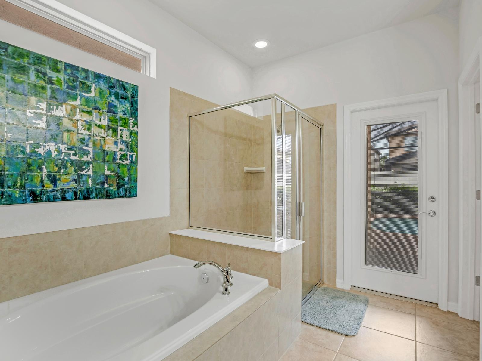 Elevate your routine: Enjoy the refined elegance of our classy bathroom.