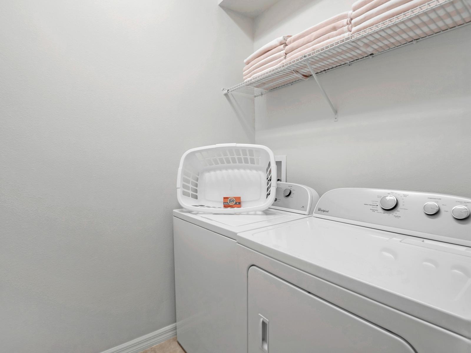 Simplify your routine: Experience the ultimate in laundry room comfort and efficiency.