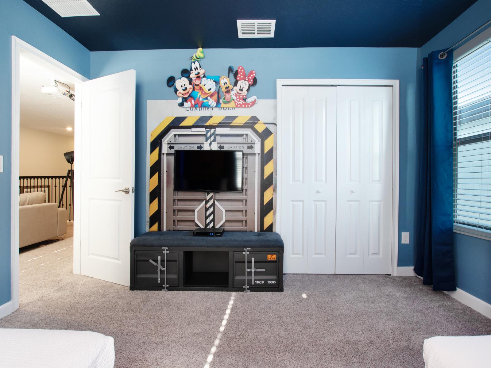 Create memories in our whimsical themed kids' bedroom, where every night is an adventure.