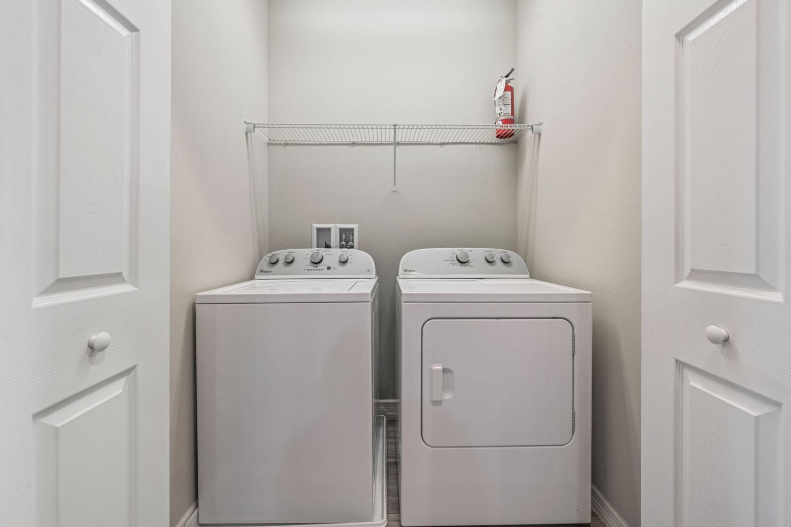 Free second set of washer a dryer and